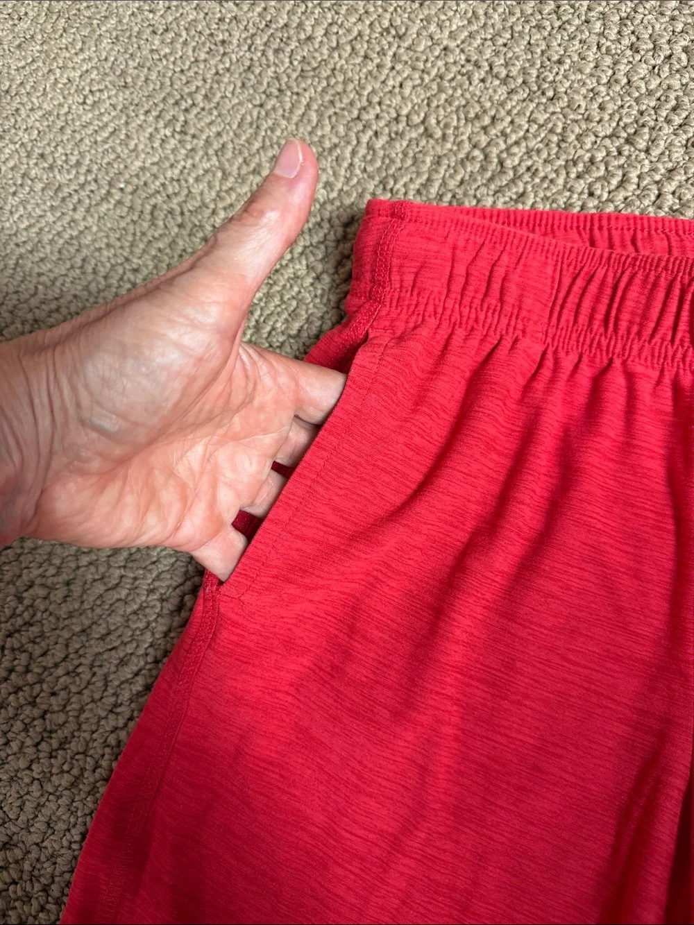 Old Navy Active Bright Red Performance Shorts